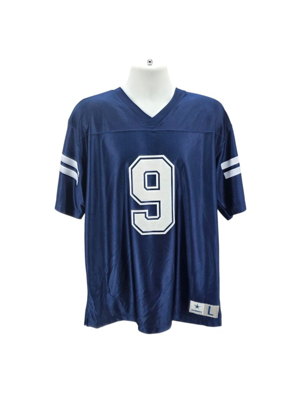 Cowboys Authentic Apparel Mens Large Jersey Tony Romo Dallas Cowboys #9 Blue